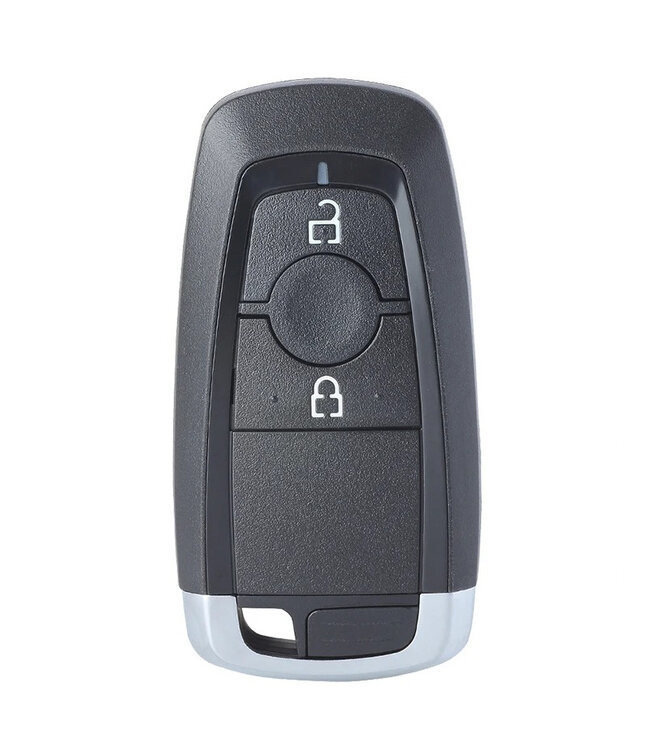 XEOD 2 knops sleutel keyless - Complete sleutel - Met electronica - Geschikt voor Ford Ecosport - ID49 - 1 stuks