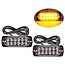 XEOD LED flitsers oranje 2 stuks XEOD LED flitsers oranje 2 stuks
