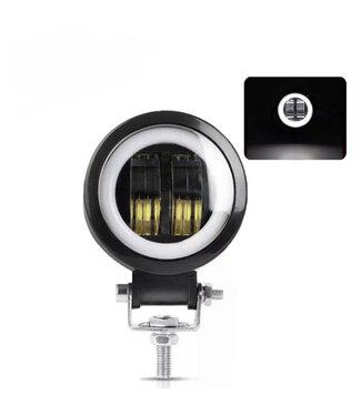 XEOD LED Werklamp wit Rond met angel eye