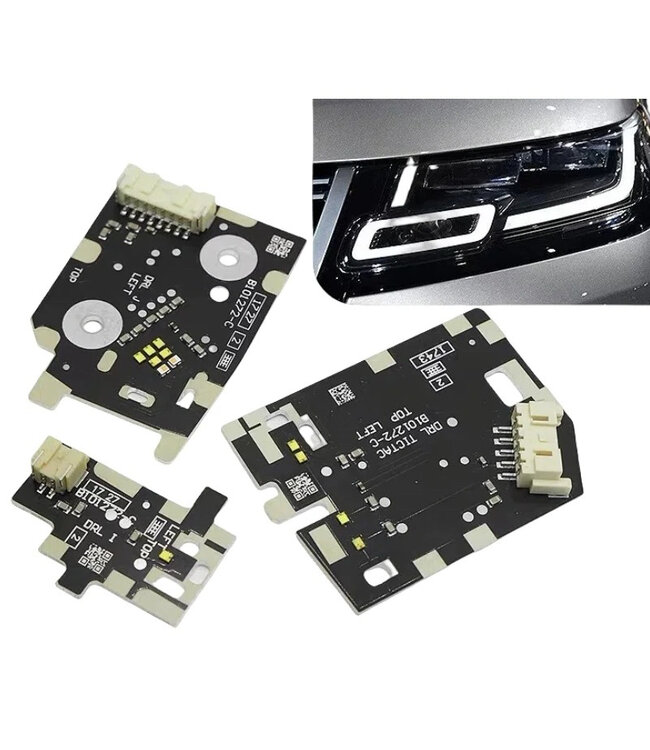 XEOD LED DRL Vervangingsmodule voor Range Rover Velar - Dagrijverlichting - Complete set voor Links en Rechts - 6 stuks