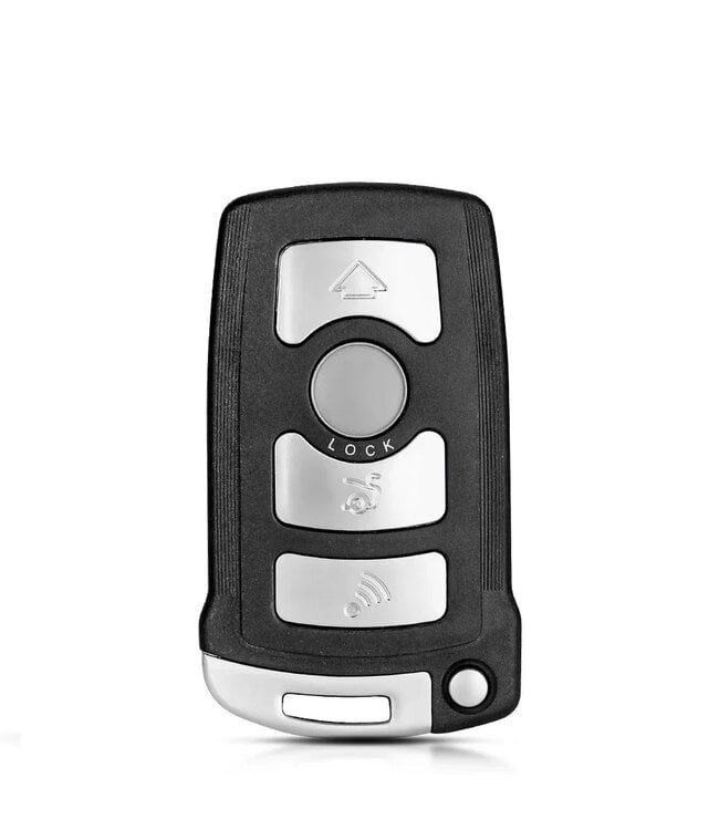 XEOD Autosleutelbehuizing - sleutelbehuizing auto - sleutel - Autosleutel / Geschikt voor: BMW 7 Serie E65 / E66 / E67 / E68 4 knops