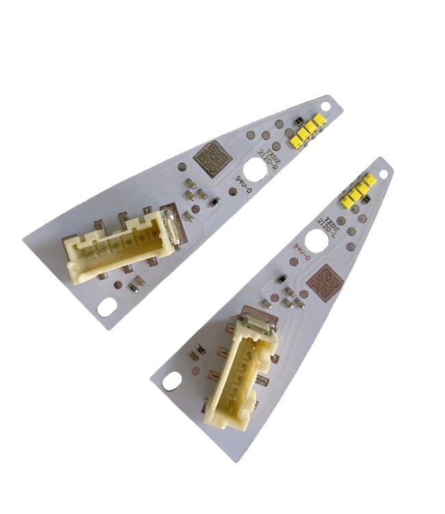 XEOD LED DRL Vervangingsmodule voor Seat Leon & Cupra Formentor - Dagrijverlichting - Complete set voor Links en Rechts - Geel - 2 stuks