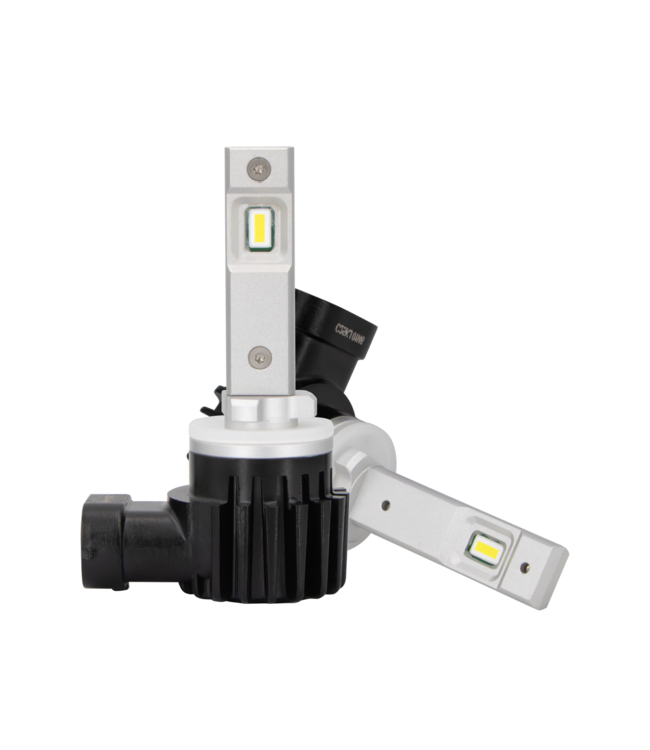 XEOD  H27 / 880 / 881 Perfect Fit LED lampen met E-Keur – Auto Verlichting Lamp – Dimlicht, Grootlicht of Mistlicht - 2 stuks – 12V