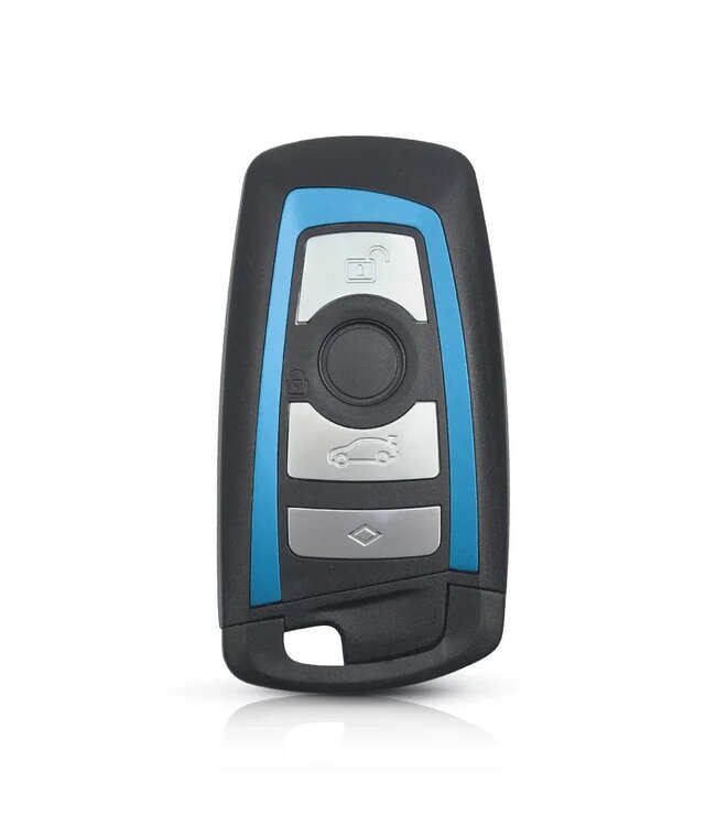 XEOD Autosleutelbehuizing - sleutelbehuizing auto - sleutel - Autosleutel / BMW 4 Knops smartkey