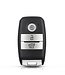 XEOD 3 knops smart sleutel Geschikt voor Kia