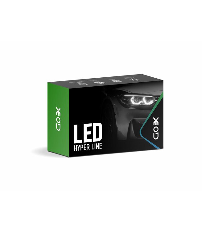 XEOD H1 Hyper Line LED lampen – Auto Verlichting Lamp - Canbus - Extreem Fel! – Dimlicht en Grootlicht - 2 stuks – 12V