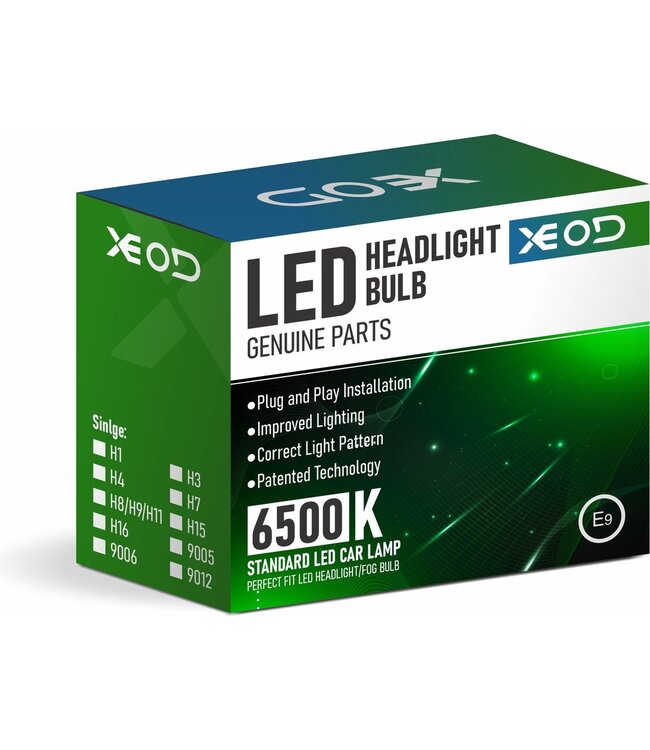 XEOD - LED Dimlicht - Plug & Play - Canbus 300% extra licht – Voertuig Verlichting – Auto Lampen Set – Golf 6 & 7, Scirocco