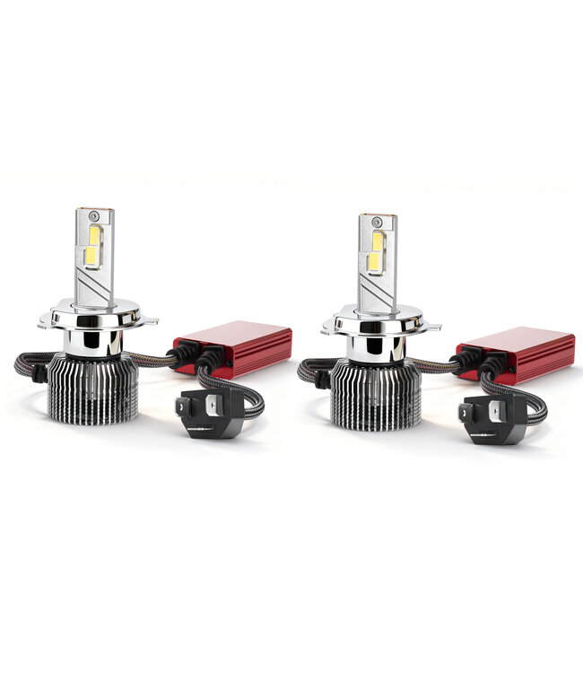 XEOD H4 Truck Line LED lampen – Vrachtwagen Verlichting Lamp - Canbus - Extreem Fel! – Dimlicht en Grootlicht - 2 stuks – 24V
