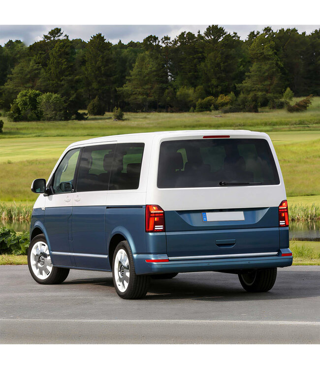 LED Achterlichten geschikt voor Transporter T6 & T6.1 Cherry Rood - Opstart animatie - Dynamische richtingaanwijzer