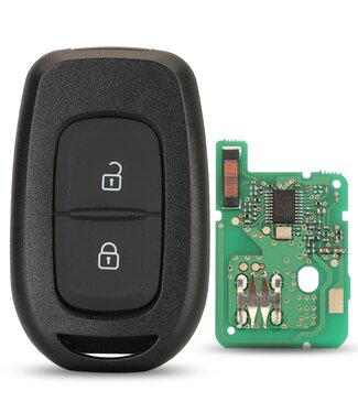 XEOD Sleutel geschikt voor Renault 2 knops