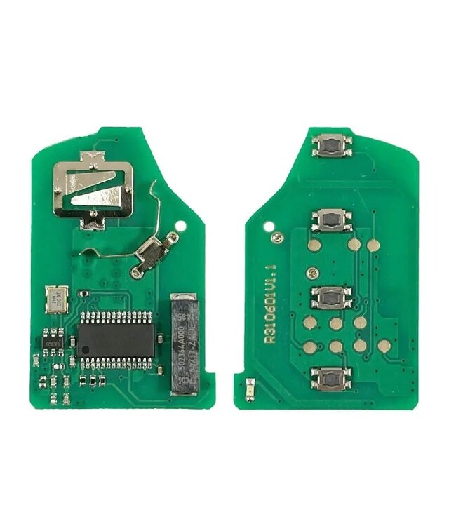 XEOD 3 knops sleutel - Complete sleutel - Met electronica - Geschikt voor Mitsubishi - ID46 - 433MHZ - 1 stuks - Copy