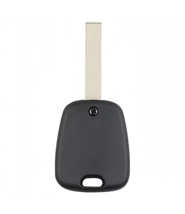 XEOD 2 knops sleutel geschikt voor Citroen C1 / Peugeot 107 / Toyota Aygo - VA2 - ID70 - Complete sleutel - Met electronica - 1 stuks