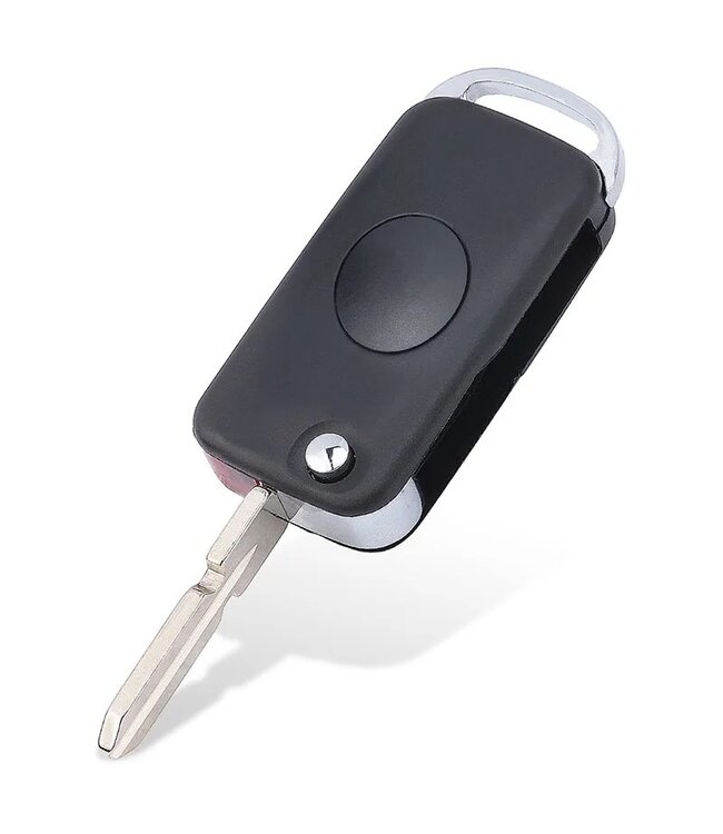XEOD Autosleutelbehuizing - sleutelbehuizing auto - sleutel - Autosleutel / Geschikt voor: Mercedes 1 Knops sleutel HU64
