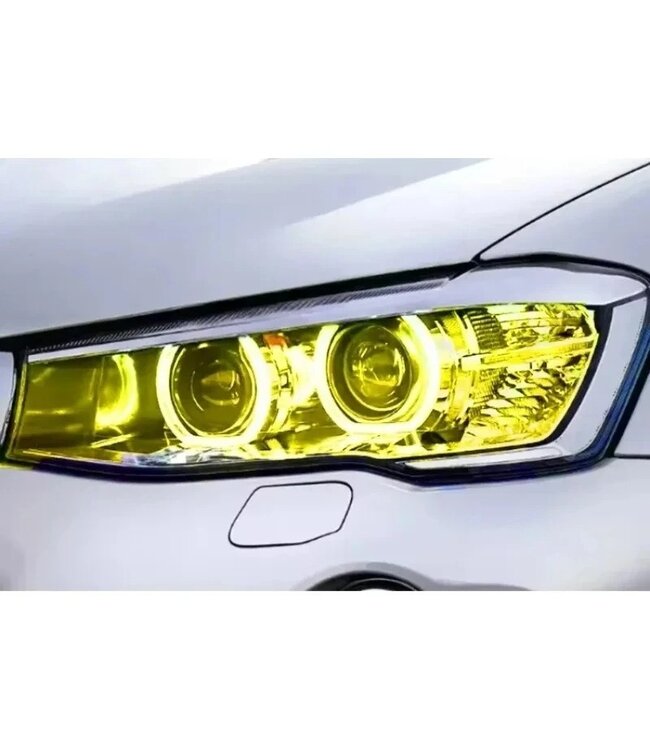 XEOD CSL LED DRL angel eyes modules Geel geschikt voor BMW X3 F25 & X4 F26 - 4 stuks - Complete set