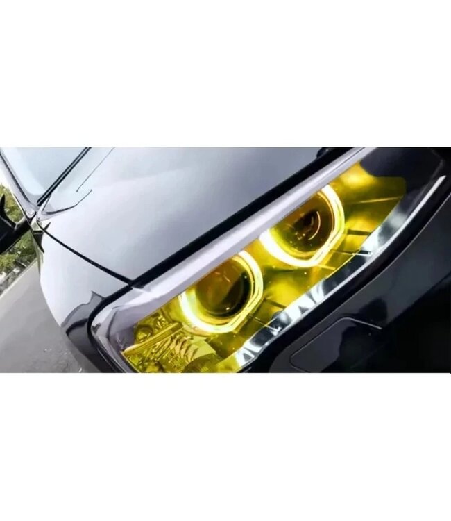 XEOD CSL LED DRL angel eyes modules Geel geschikt voor BMW X3 F25 & X4 F26 - 4 stuks - Complete set