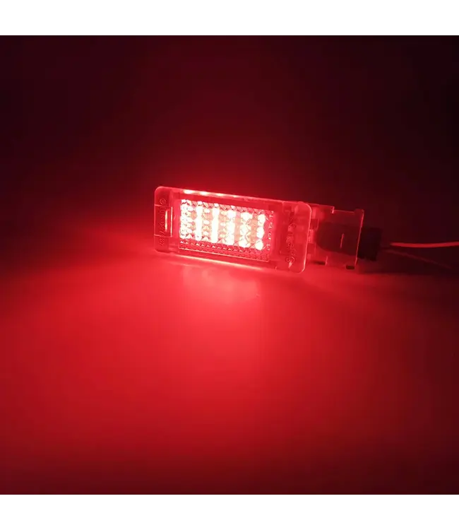 XEOD LED interieur verlichting - Rood - Kofferbak - Deur - Voet verlichting - Plug en play - Geschikt voor: BMW & Mini - 2 stuks - Canbus