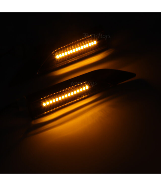 XEOD Dynamische LED richtingaanwijzer geschikt voor Volkswagen Transporter T6 - Canbus - Geen hyperflashing - Helder -2 Stuks