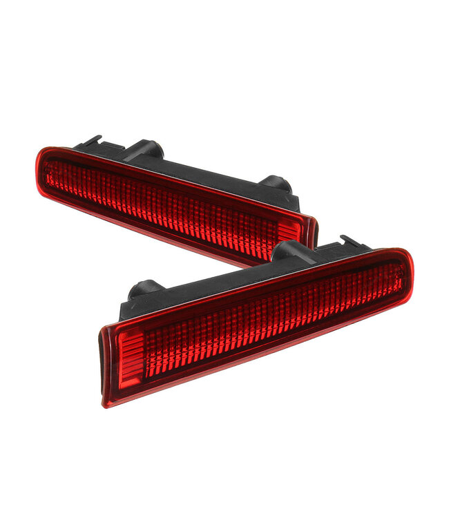 XEOD LED derde remlicht unit Geschikt voor Transporter T5 - T6 - T6.1 - Rood - Volledig LED - Plug en play - Canbus - Achterdeuren - 2 Stuks