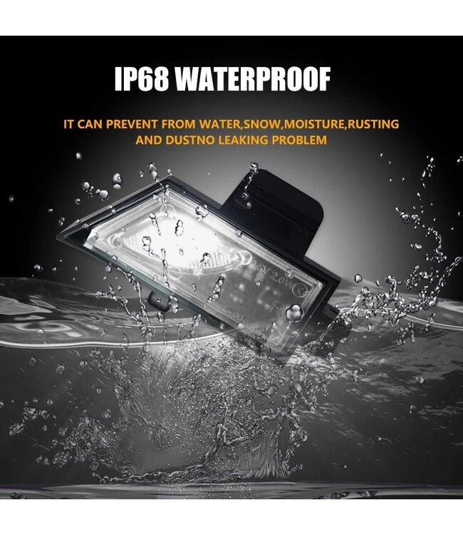 XEOD LED spiegel verlichting - 6000K - Instapverlichting - Plug en play - Geschikt voor Volkswagen Golf 7 - Touran MK3 5T - Canbus - 2 stuks