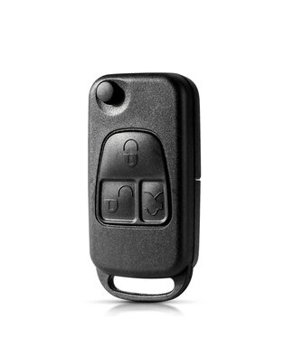 XEOD 3 knops klap sleutel behuizing geschikt voor Mercedes