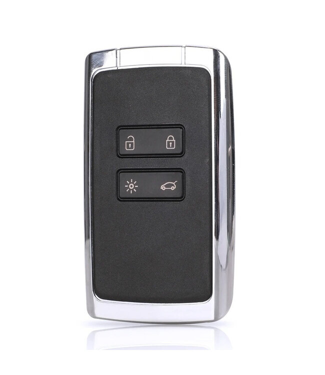 XEOD Autosleutelbehuizing - sleutelbehuizing auto - sleutel - Autosleutel / Renault & Dacia 4 knops Smartkey