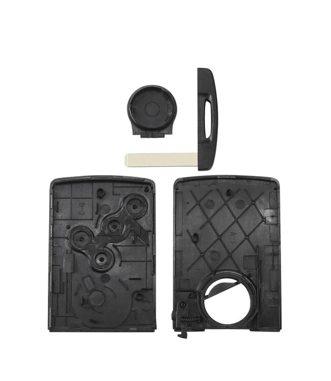 XEOD Autosleutelbehuizing - sleutelbehuizing auto - sleutel - Autosleutel / Renault 4 knops Smartkey