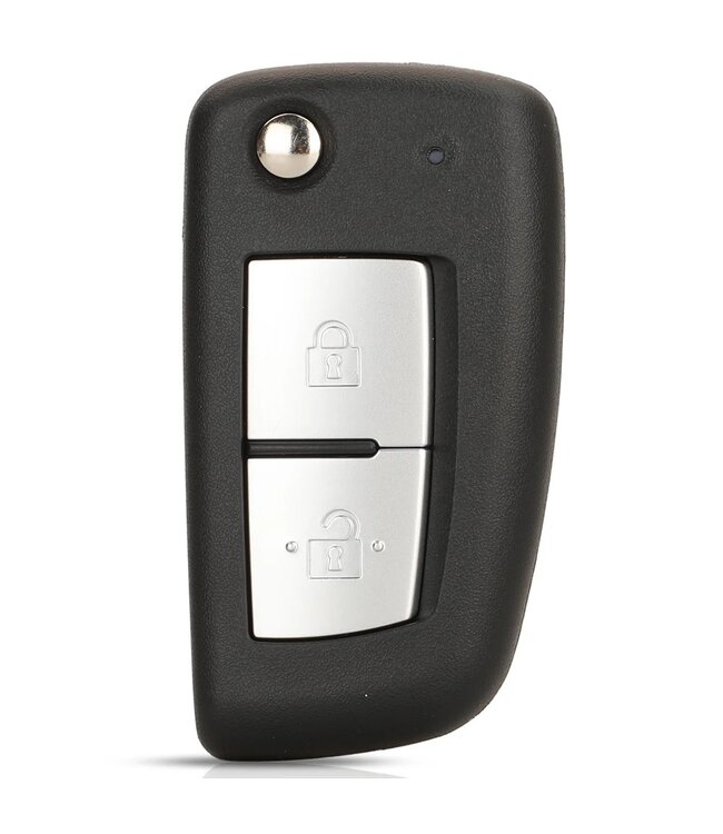 XEOD Autosleutelbehuizing - sleutelbehuizing auto - sleutel - Autosleutel / Geschikt voor: Nissan 2 knops