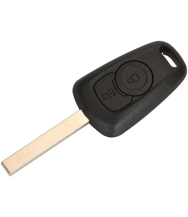 XEOD Autosleutelbehuizing - sleutelbehuizing auto - sleutel - Autosleutel / Geschikt voor: Opel 2 knops