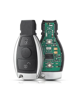 XEOD Complete autosleutel 2 knops geschikt voor Mercedes 433MHZ