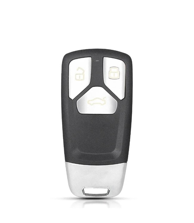 XEOD 3 knops smart key sleutel geschikt voor Audi - MQB48 - 433MHZ - HU162T - Complete sleutel - Met electronica - Met afstandsbediening - 4M0959754 - 1 stuks