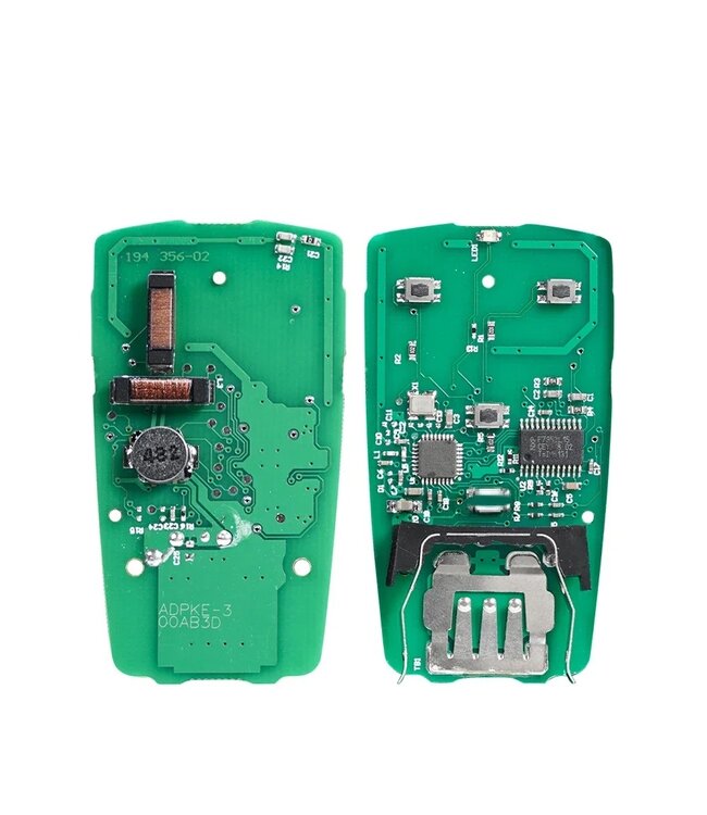 XEOD 3 knops smart key sleutel geschikt voor Audi - MQB48 - 433MHZ - HU162T - Complete sleutel - Met electronica - Met afstandsbediening - 4M0959754 - 1 stuks