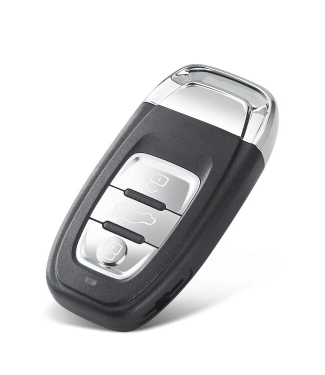XEOD 3 knops sleutel geschikt voor Audi - ID48 - 868MHZ - HU66 - Complete sleutel - Met electronica - Met afstandsbediening - 8K0959754H - 8T0959754D - 1 stuks