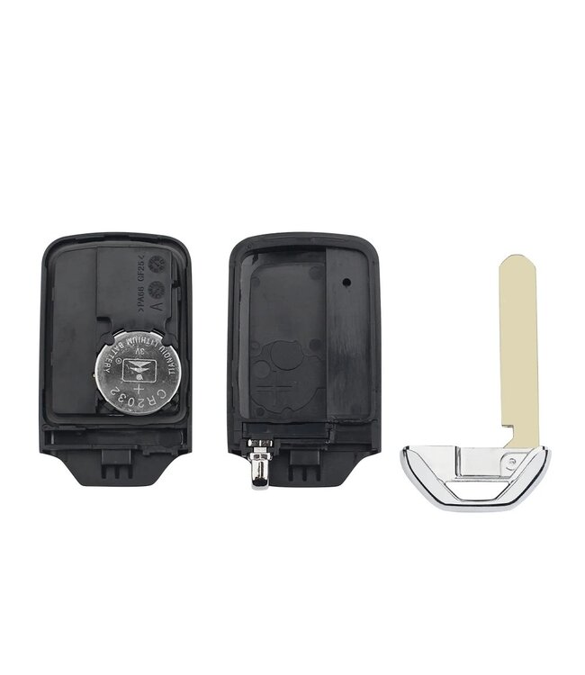 XEOD 3 knops sleutel geschikt voor Honda - ID47 - 433MHZ - HON66 - Complete sleutel - Met electronica - Met afstandsbediening - 72147-T5A-G01 - 1 stuks