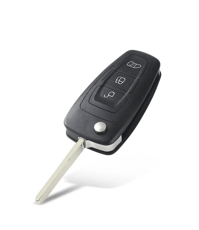 XEOD 3 knops klapsleutel - Complete sleutel - Met electronica - Geschikt voor Ford Transit 2016+ GK2T-15K601-AA - 2149959 - 2013328 - ID49 - 1 stuks