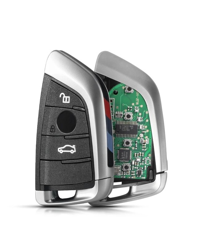 XEOD 3 knops smartkey - Complete sleutel - Met electronica - Geschikt voor BMW 2012-2018 - 5WK49662 - PCF7945P - CAS4 - 1 stuks