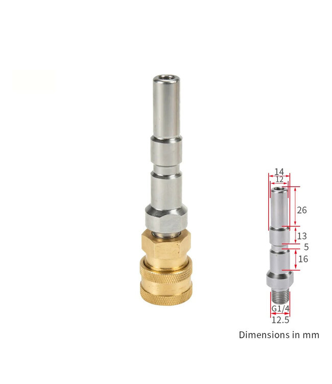 PROKING Foam gun adapter Nilfisk - Kränzle D12
