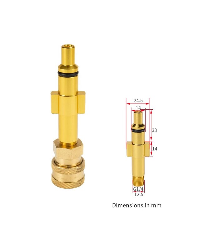 PROKING Foam gun adapter Parkside / Lavor