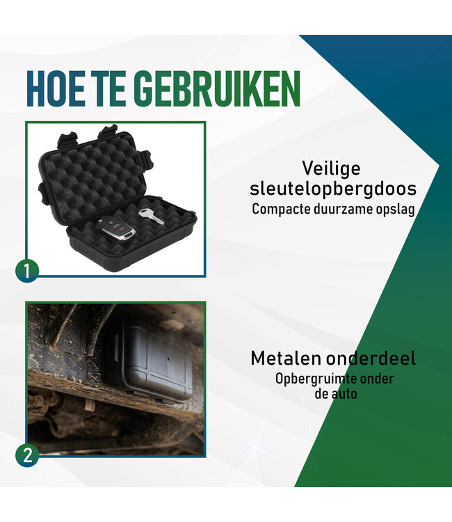 Magnetische opbergdoos