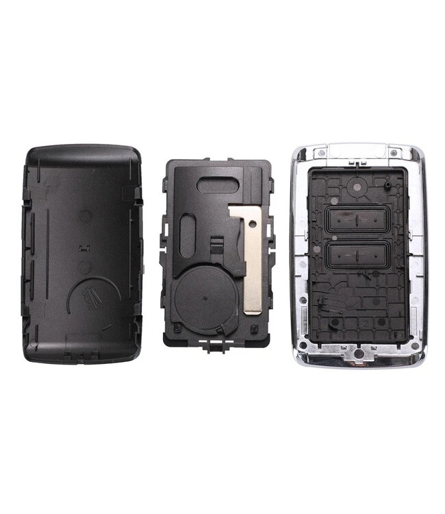 XEOD 4 knops sleutel keyless - Smart Card Kaart - Complete sleutel - Met electronica - Geschikt voor Renault - 4A - 1 stuks