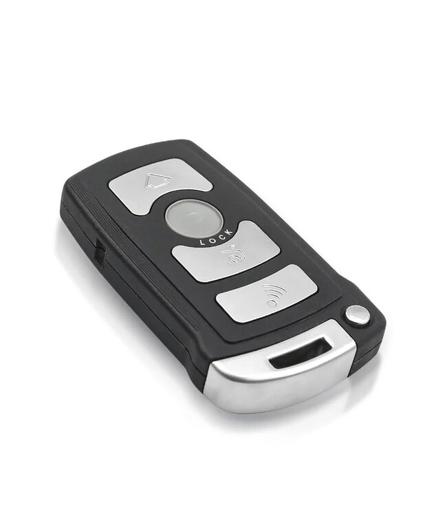 XEOD 4 knops autosleutel - Complete sleutel - Met electronica - Geschikt voor BMW - 868MHZ - HU92R - 1 stuks