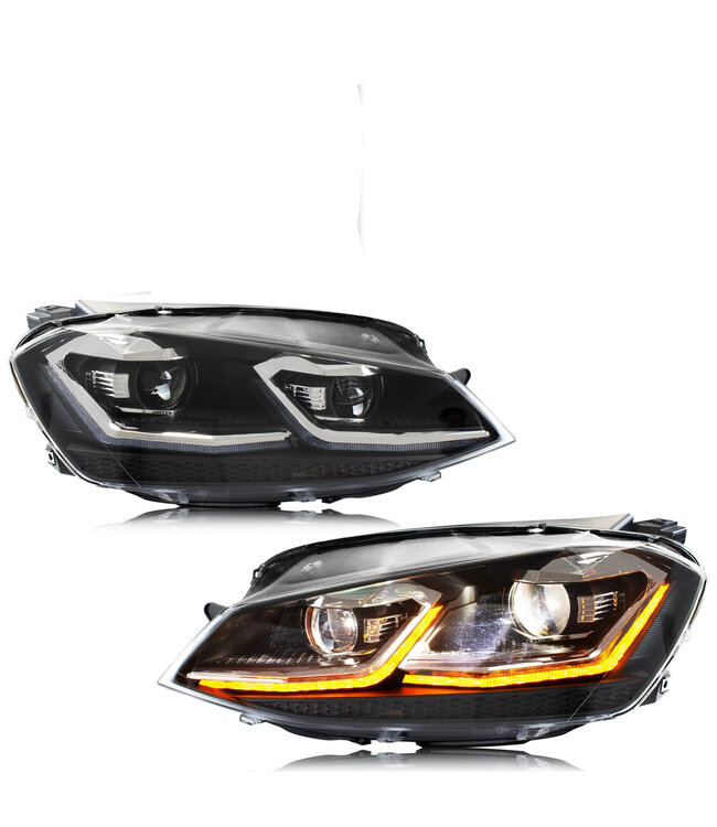 Dynamische koplampen passend voor Golf 7 2012 - 2016