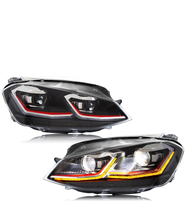 Dynamische koplampen passend voor Golf 7 2012 - 2016