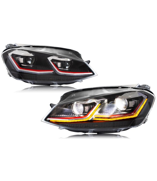 Dynamische koplampen passend voor Golf 7 2012 - 2016