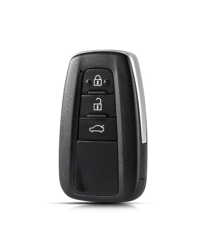 XEOD Smartkey behuizing 3 knoppen | Geschikt voor Toyota 2016-2021