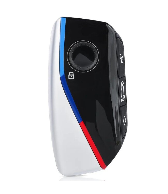 XEOD smartkey behuizing 4 knoppen geschikt voor BMW X1 - X6 - X7 - i4 - i7 - iX | Vervangende sleutelbehuizing