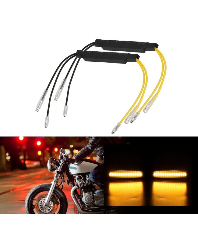 XEOD Universele LED Weerstand - Canbus - Resistor - Knipperlicht - Motor - 2 stuks