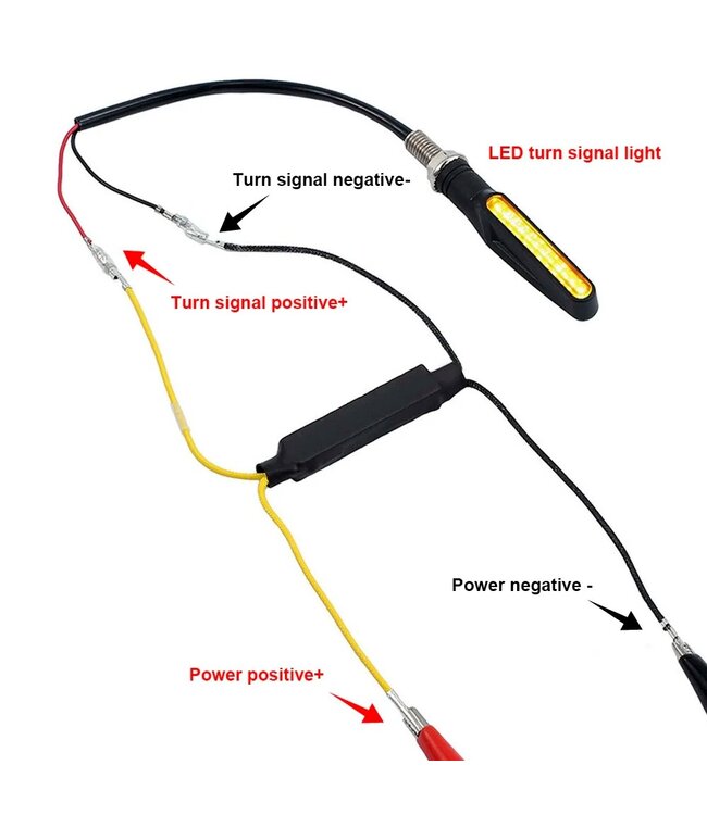 XEOD Universele LED Weerstand - Canbus - Resistor - Knipperlicht - Motor - 2 stuks