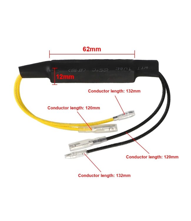 XEOD Universele LED Weerstand - Canbus - Resistor - Knipperlicht - Motor - 2 stuks