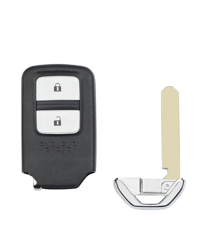 XEOD smartkey behuizing 2 knoppen geschikt voor Honda CR-V - Jade - Crosstour | Vervangende sleutelbehuizing