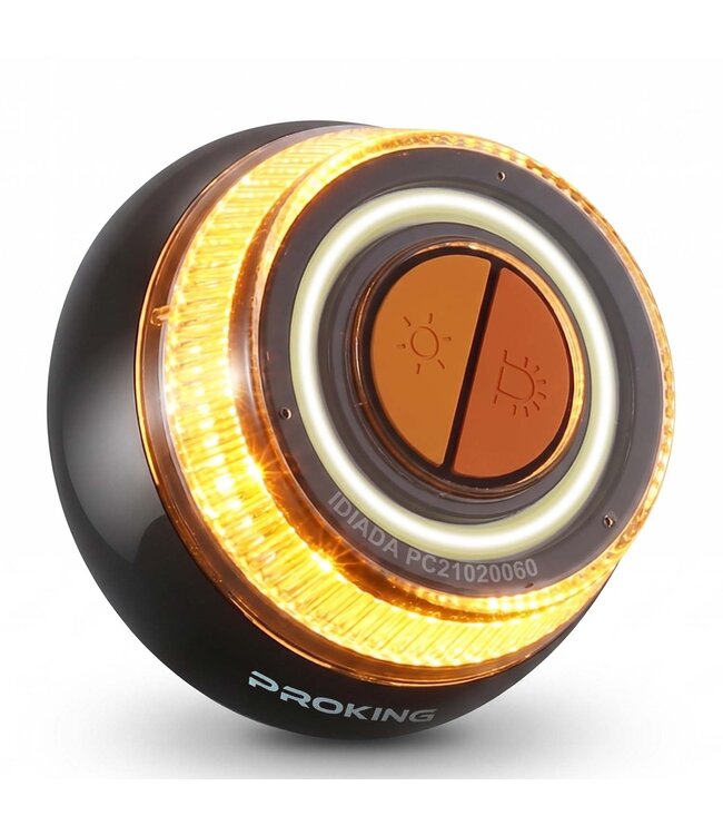 PROKING V16 alarmlicht Spanje – Magnetisch LED zwaailicht – Verplicht vanaf 2026 – Gevarendriehoek vervanger – Noodlamp auto